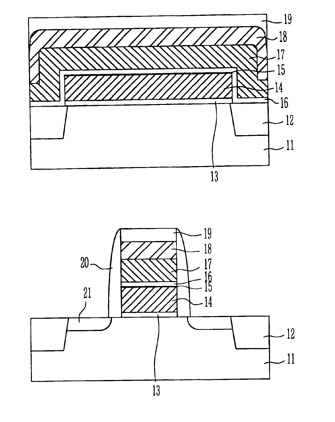 Method of manufacturing a flash memory cell