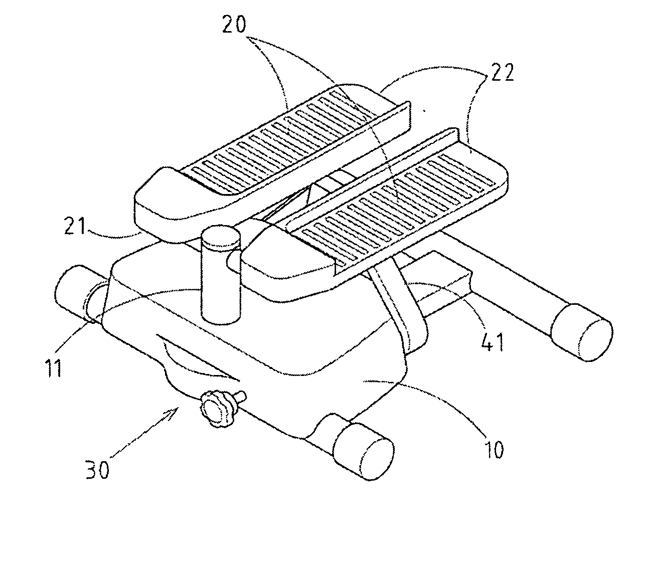 Structure of stepper