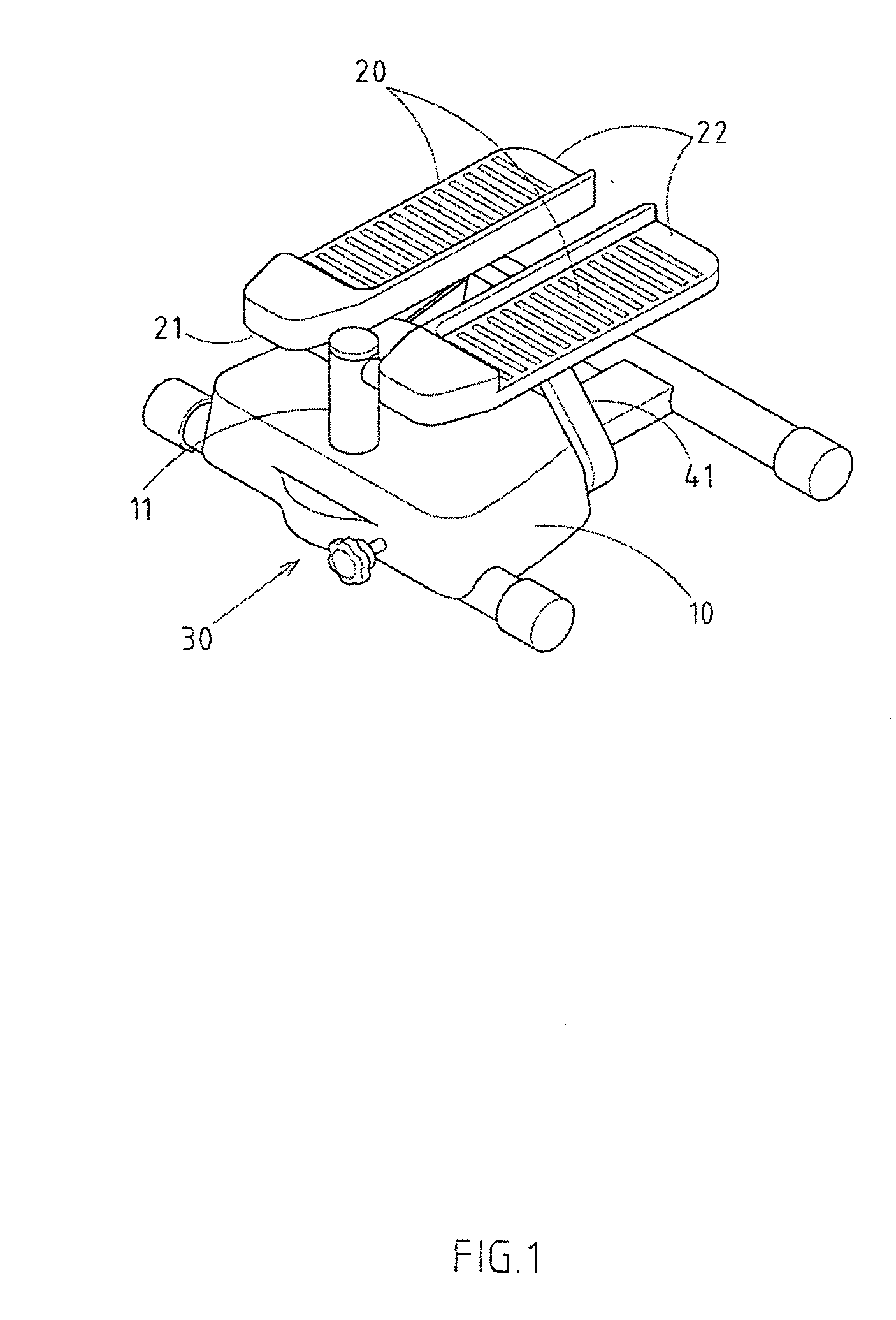 Structure of stepper