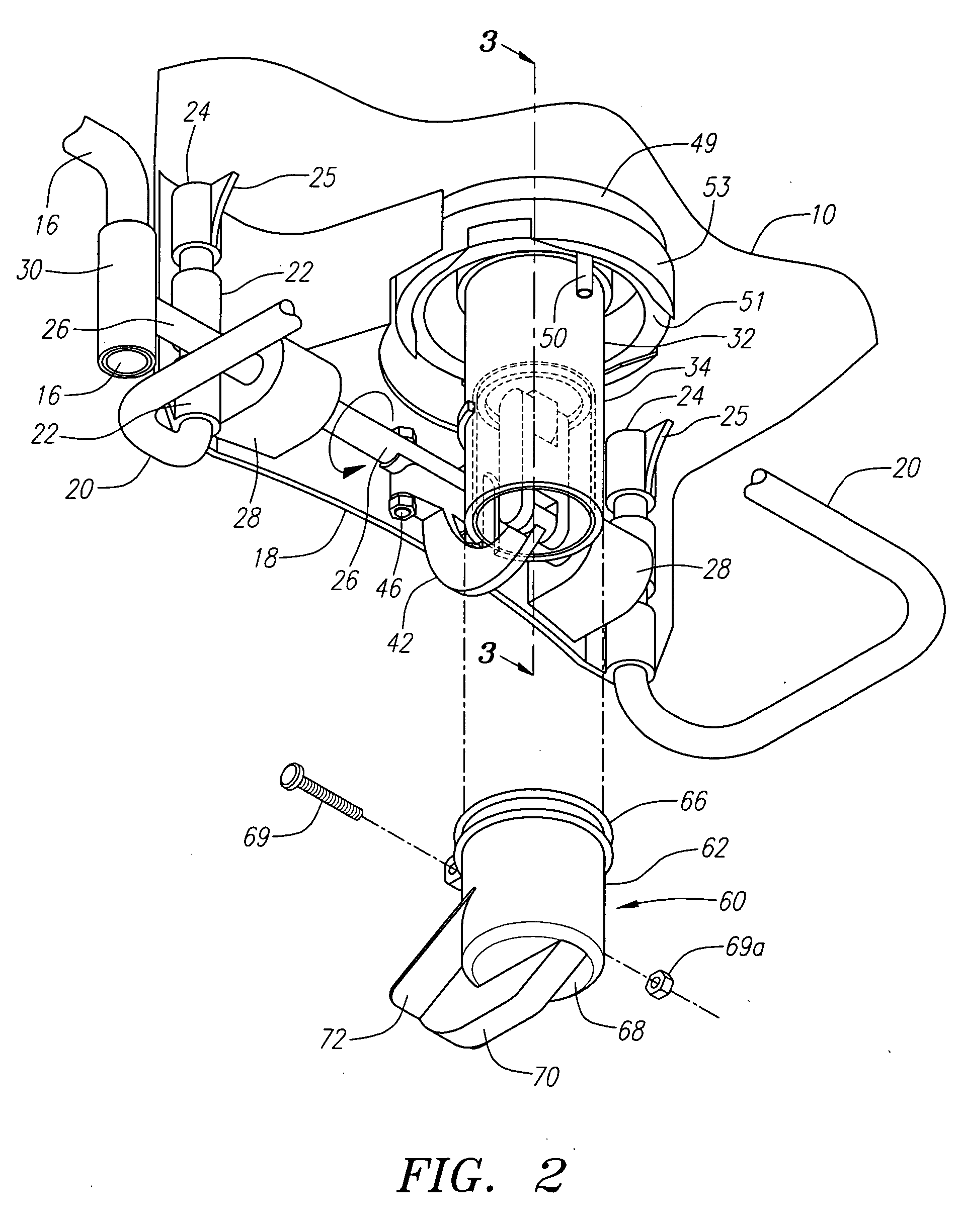 Backpack sprayer