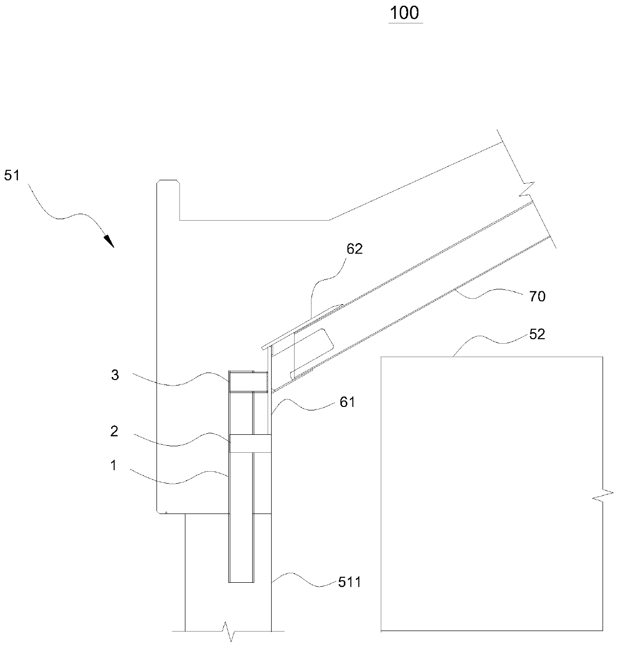 Low-temperature storage tank