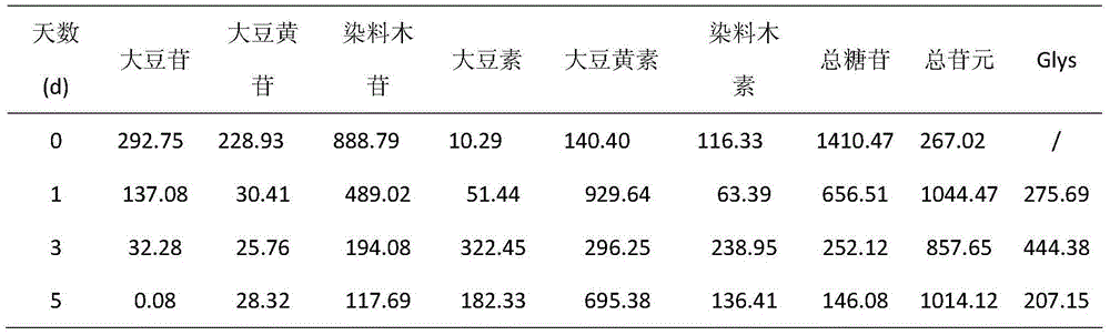 Method for preparing bean flour and functional soybean protein rich in glyceollin by adopting solid fermentation method