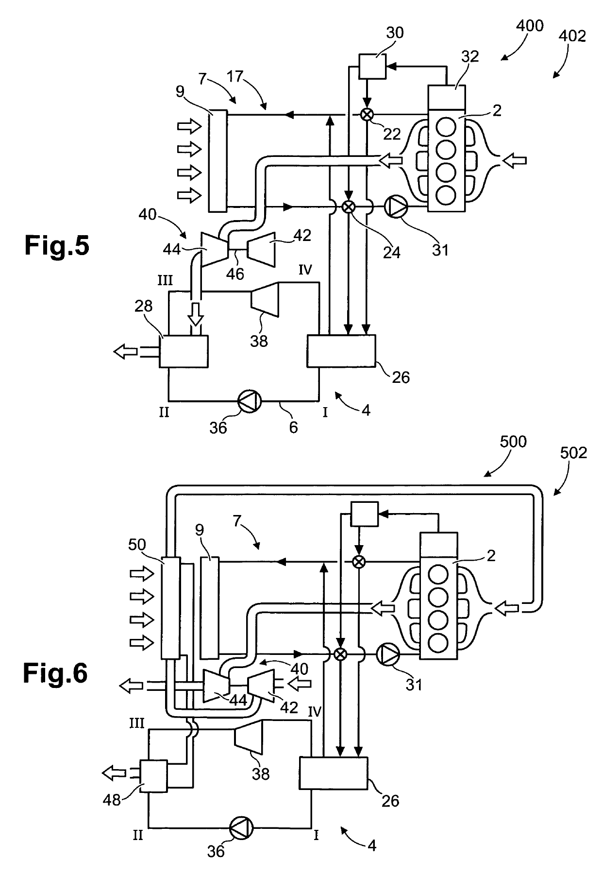 Internal combustion engine waste heat recovery (WHR) device including multiple cooling sources for a WHR condenser