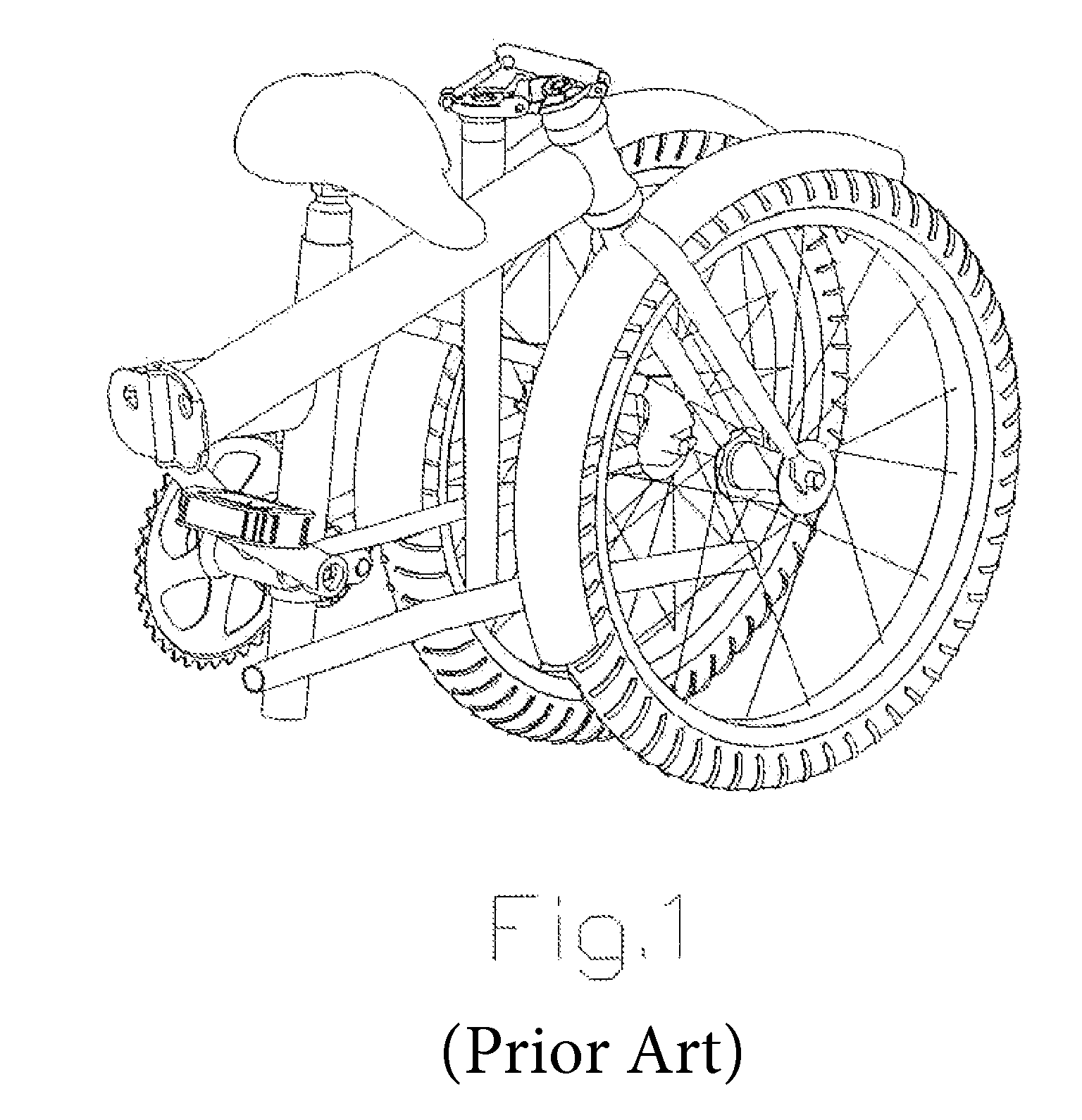 Folding bicycle