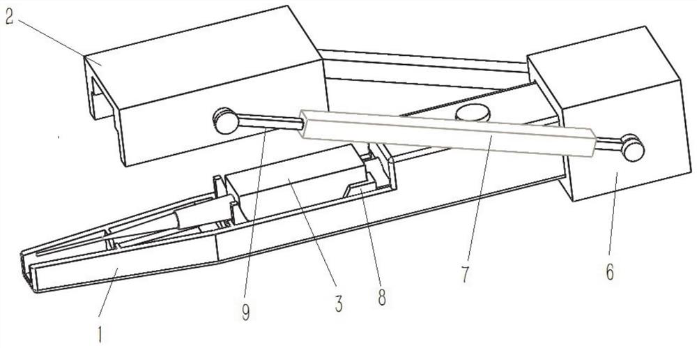 Needle insertion device for float needle