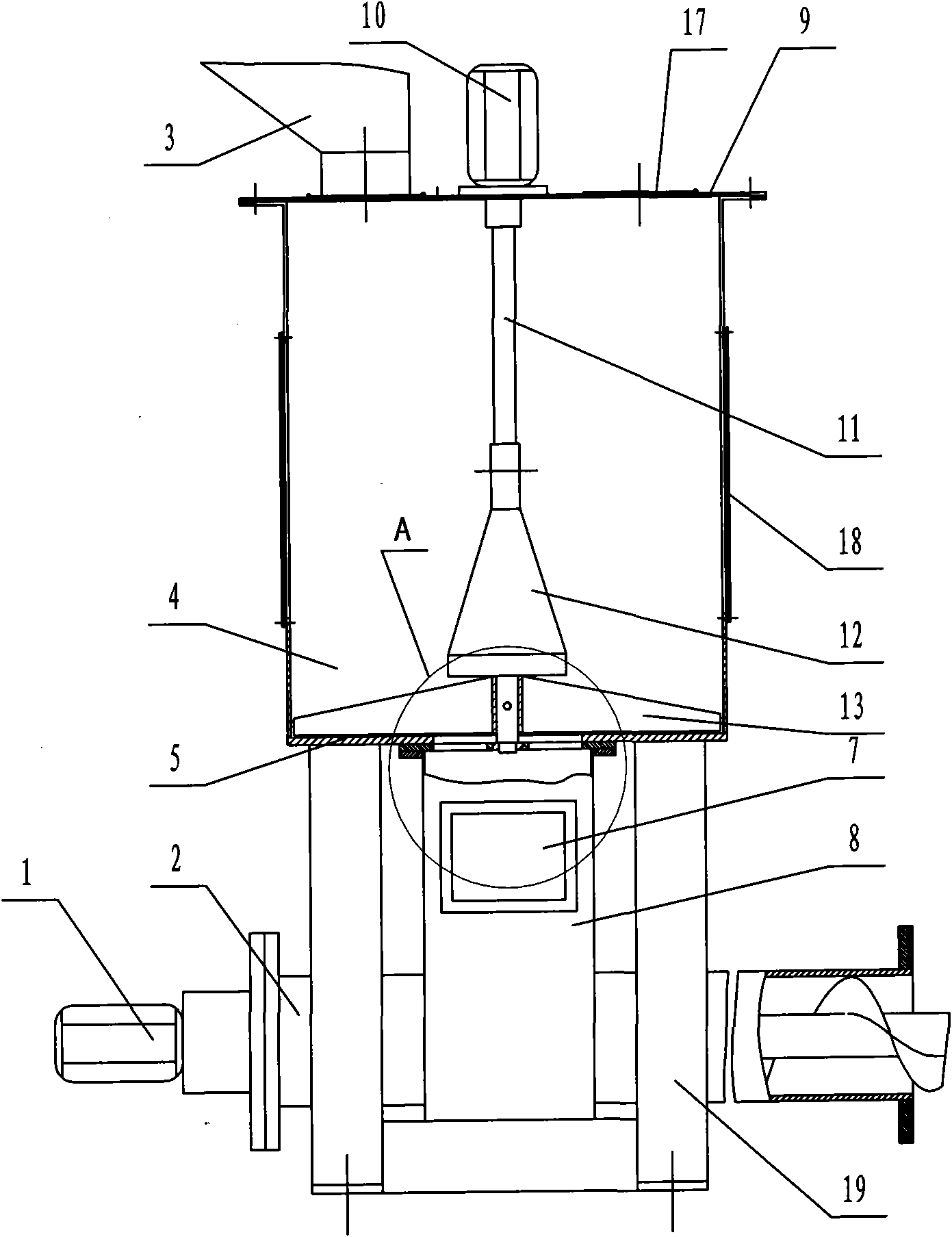 Biomass powder feeder