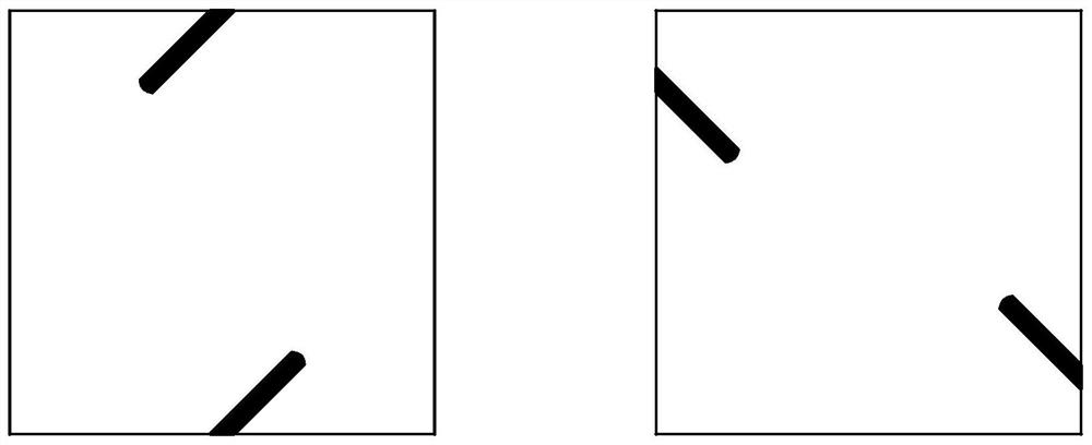 A device and method for preparing rock test pieces with different fracture positions, inclination angles and connectivity ratios