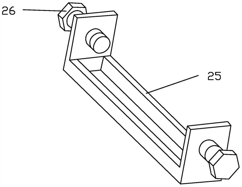 A device and method for preparing rock test pieces with different fracture positions, inclination angles and connectivity ratios