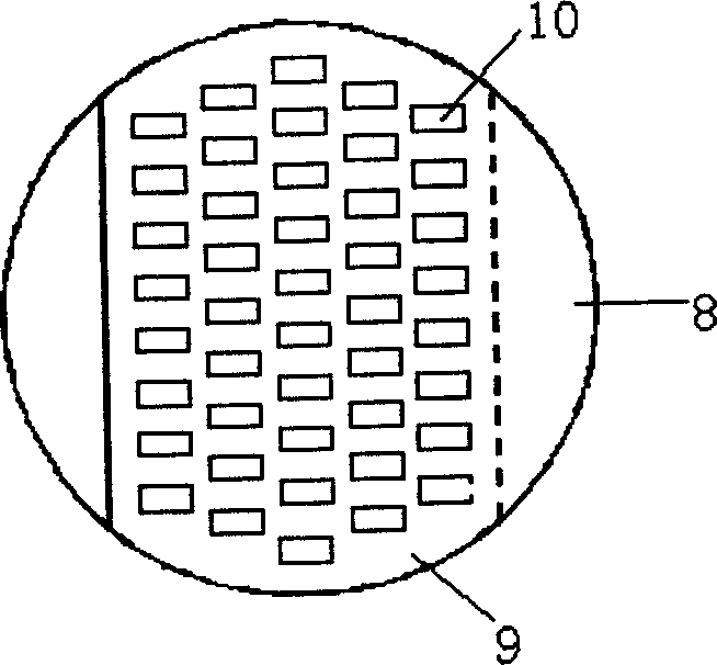 Tooth edge float valve