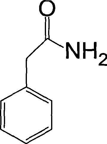 Method for simultaneously preparing phenylacetamide and phenylacetic acid by benzyl cyanide hydrolysis in ammonia-containing high temperature aqueous water medium