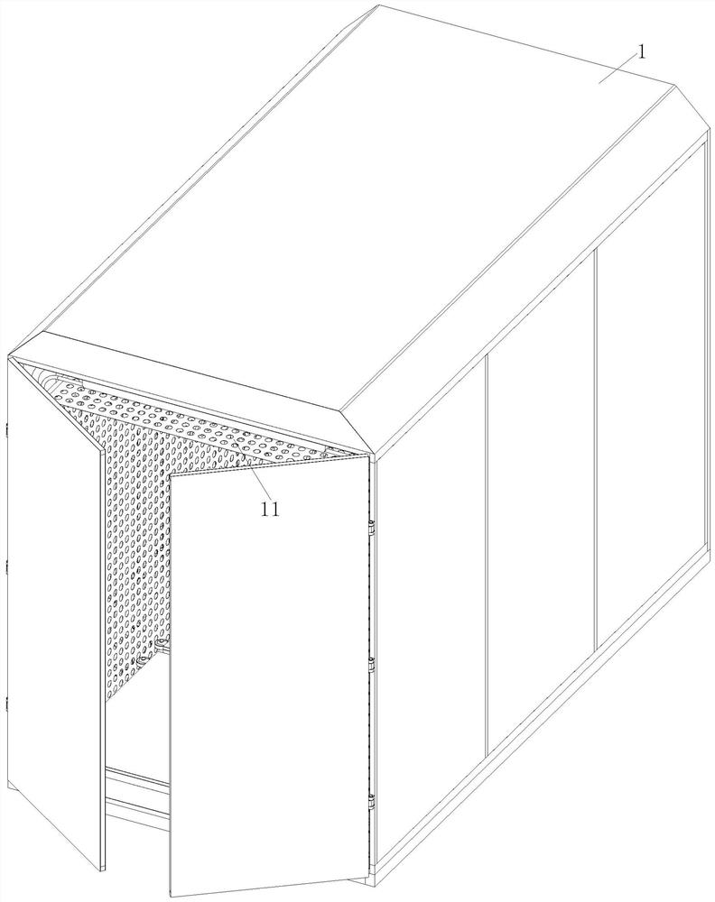 Refrigerated transport carriage for agricultural products based on vacuum technology