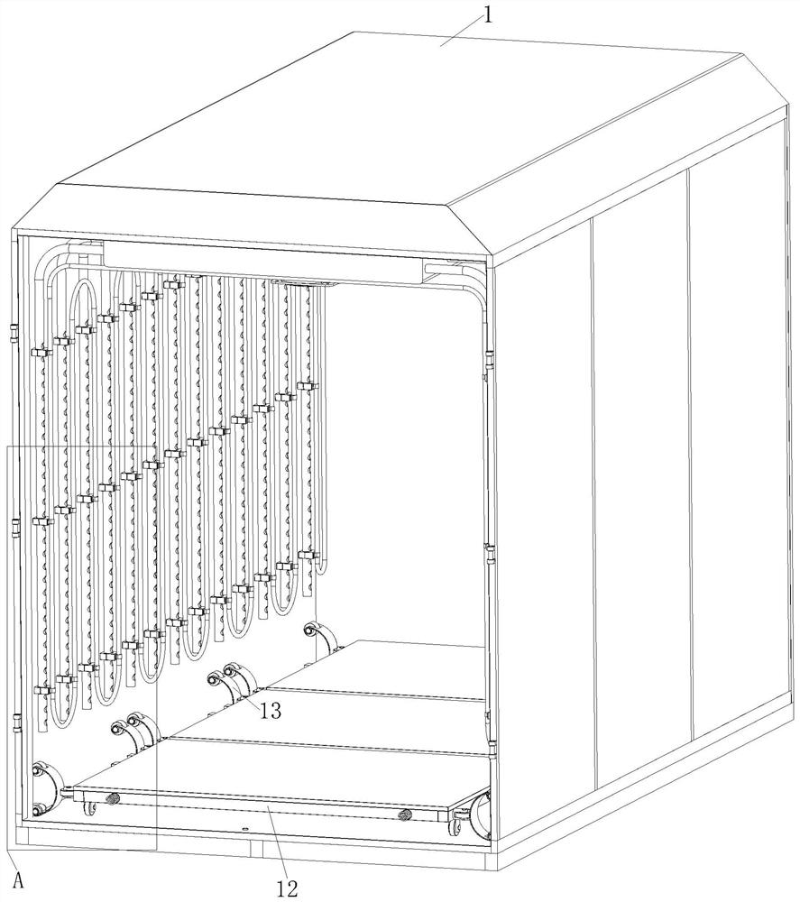 Refrigerated transport carriage for agricultural products based on vacuum technology