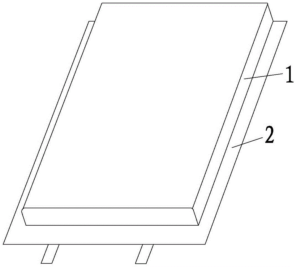 A kind of widening structure of flexible packaging lithium-ion battery and its manufacturing method