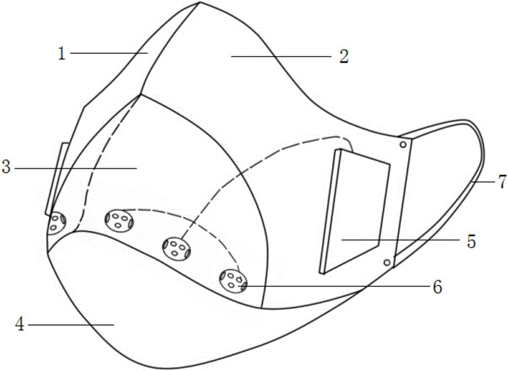 Chronic respiratory diseases treatment mask with keeping warm and moisture function