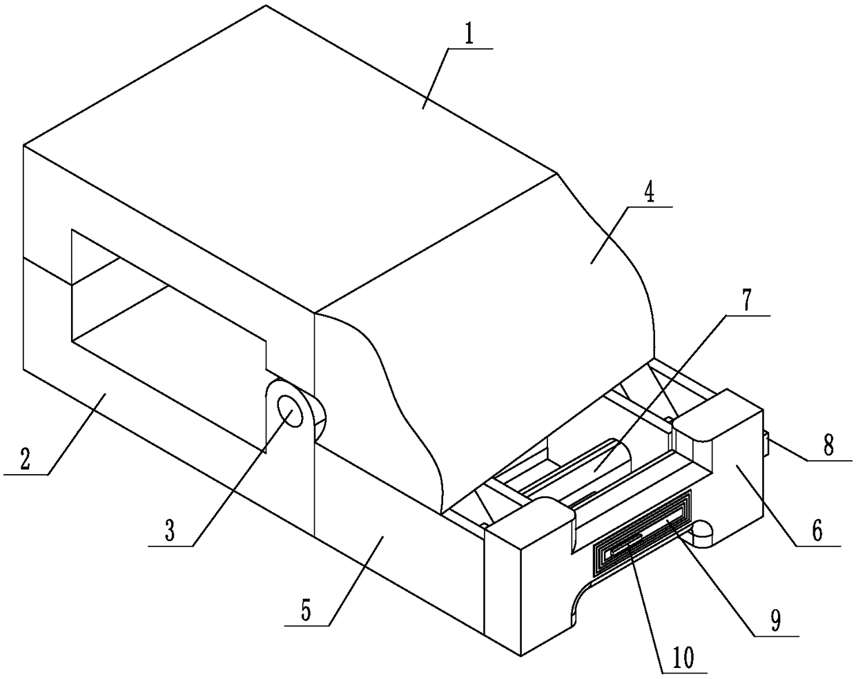 A wire loss detection device