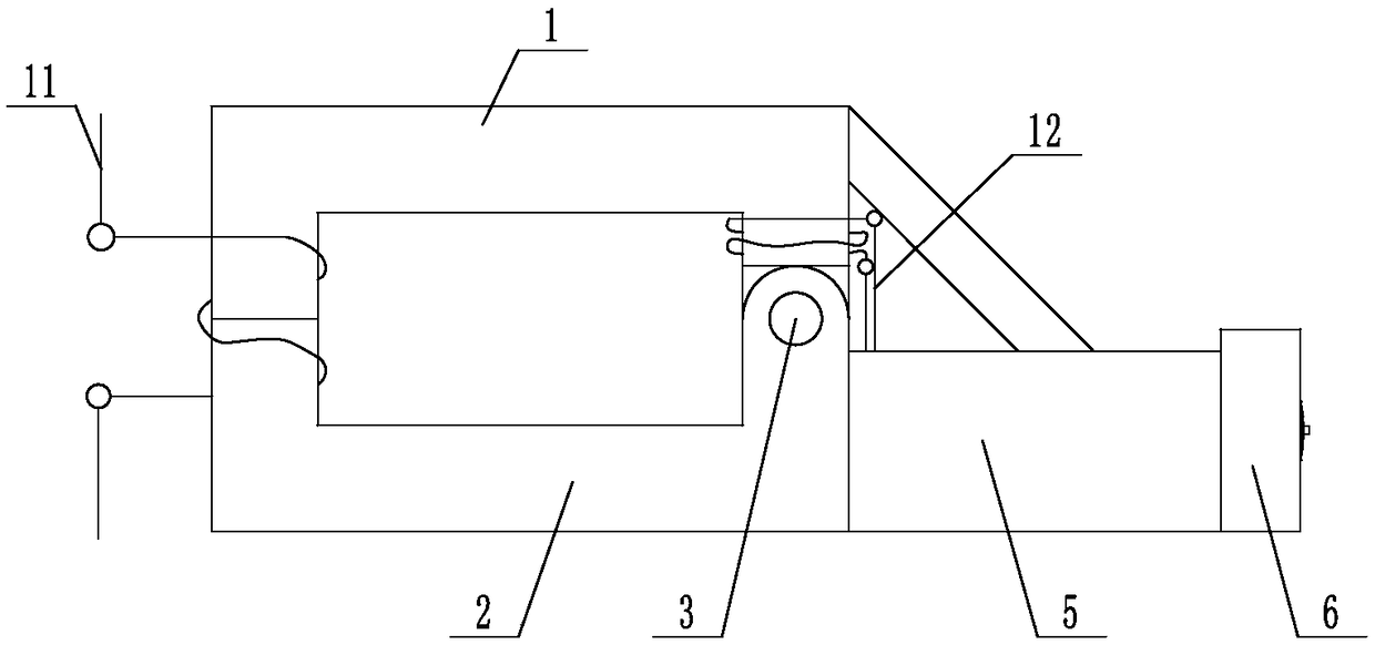 A wire loss detection device