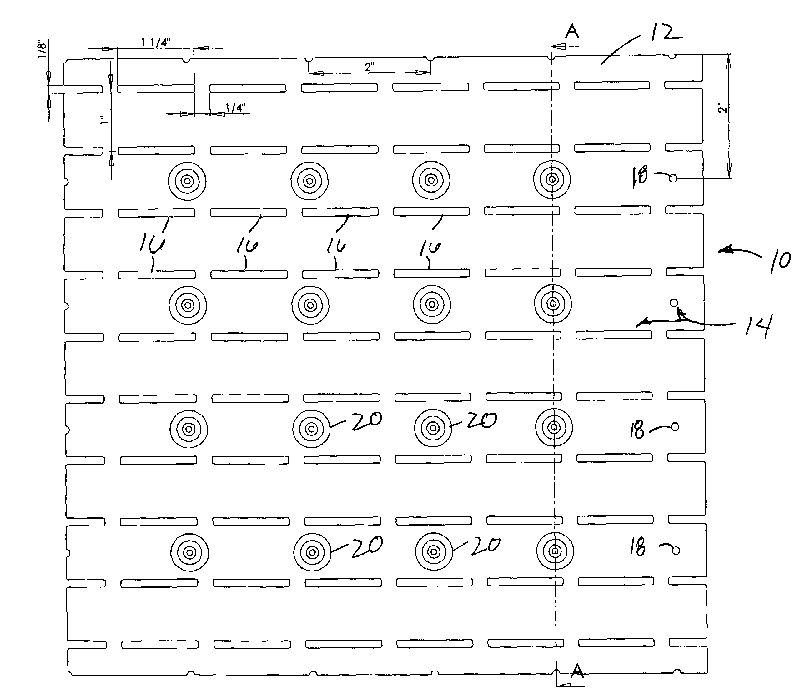 Fabric for load bearing vests having a pocket fastening system