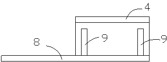 Adjustable steel beam in-place mounting device