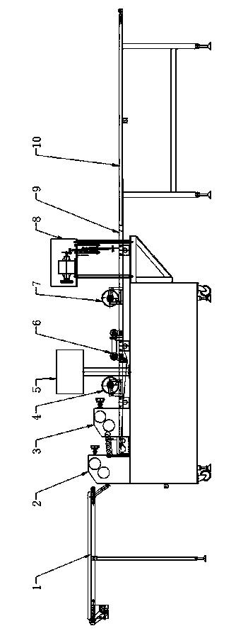 Fried bread stick making machine