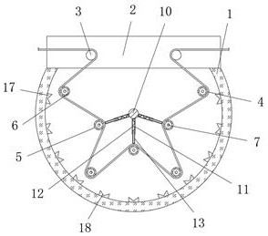 Impregnating device for machining building carbon fiber mesh belt and impregnating method