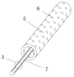 Impregnating device for machining building carbon fiber mesh belt and impregnating method