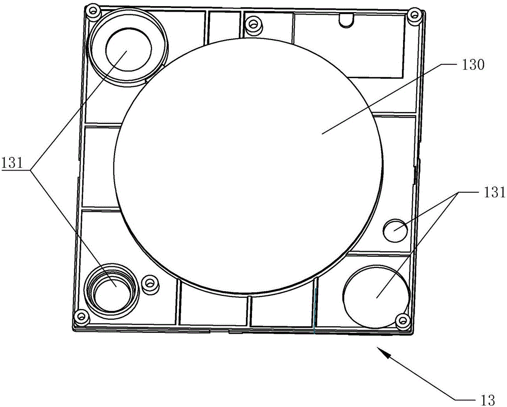 Feeding device for injection molding silicone mold insert