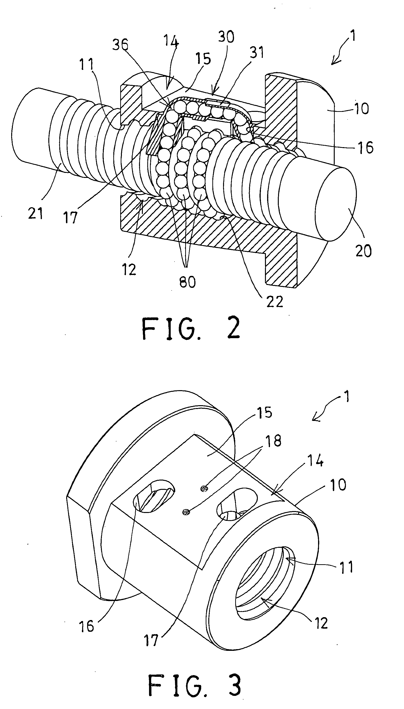 Ball screw device having circulating device