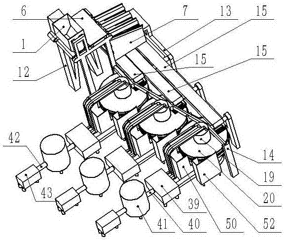 Sunflower seed automatic peeling machine