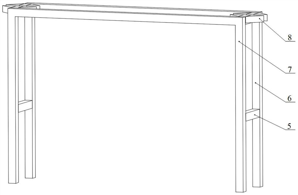 Staggered stacking device for stacking transformer iron core silicon steel sheets