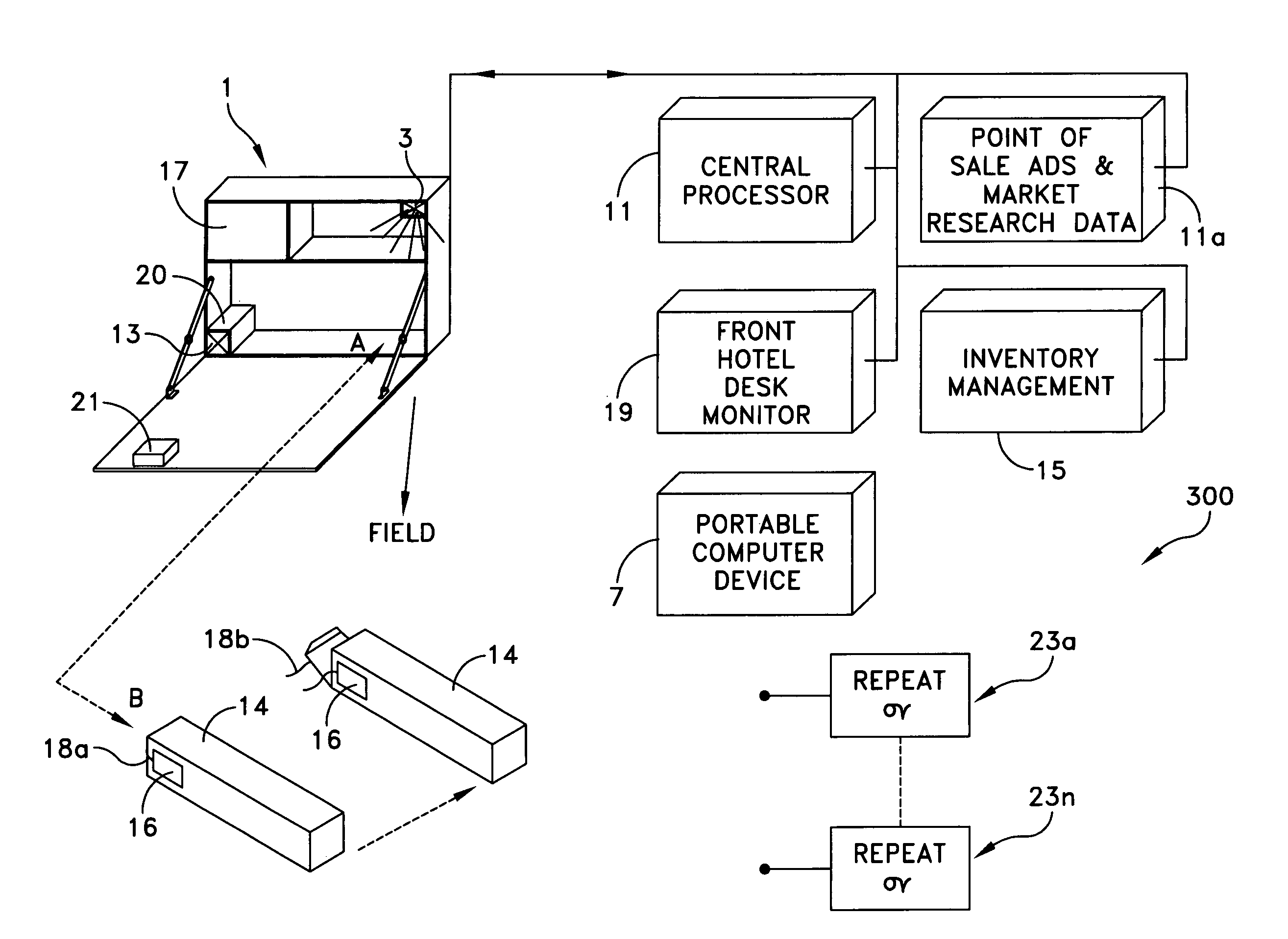 System, article and method for tracking an inventory