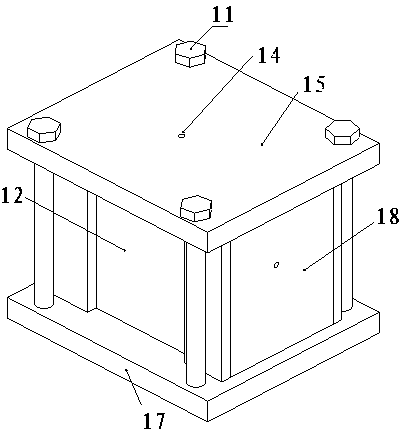 System and method for visualization fracturing simulation experiment