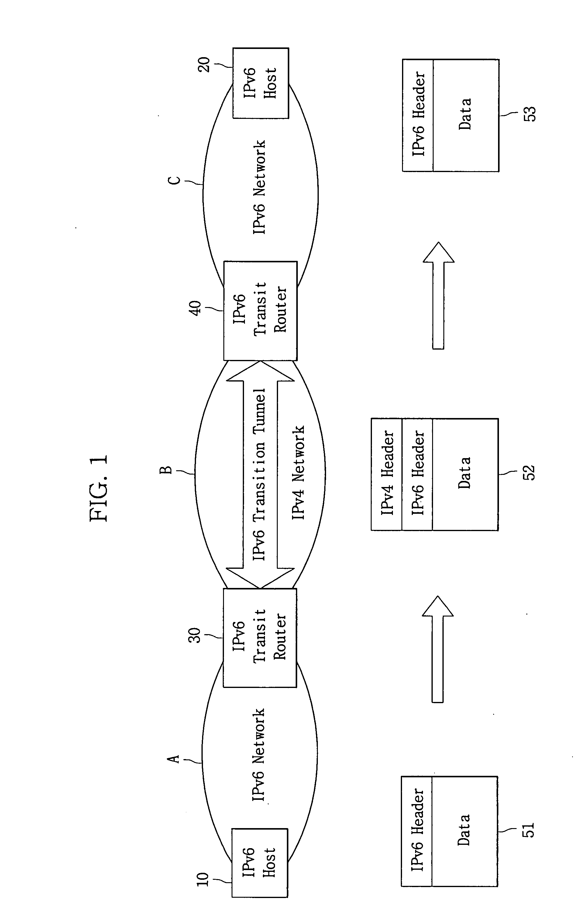 Method and system for automatic tunneling using network address translation