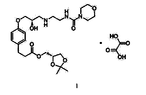 Method for preparing Landiolol oxalate