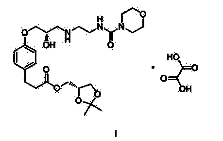 Method for preparing Landiolol oxalate