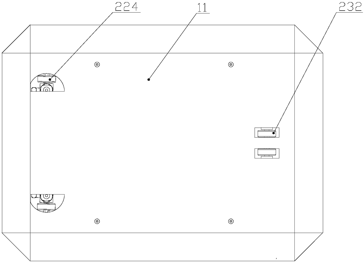 Mobile platform car with support structure