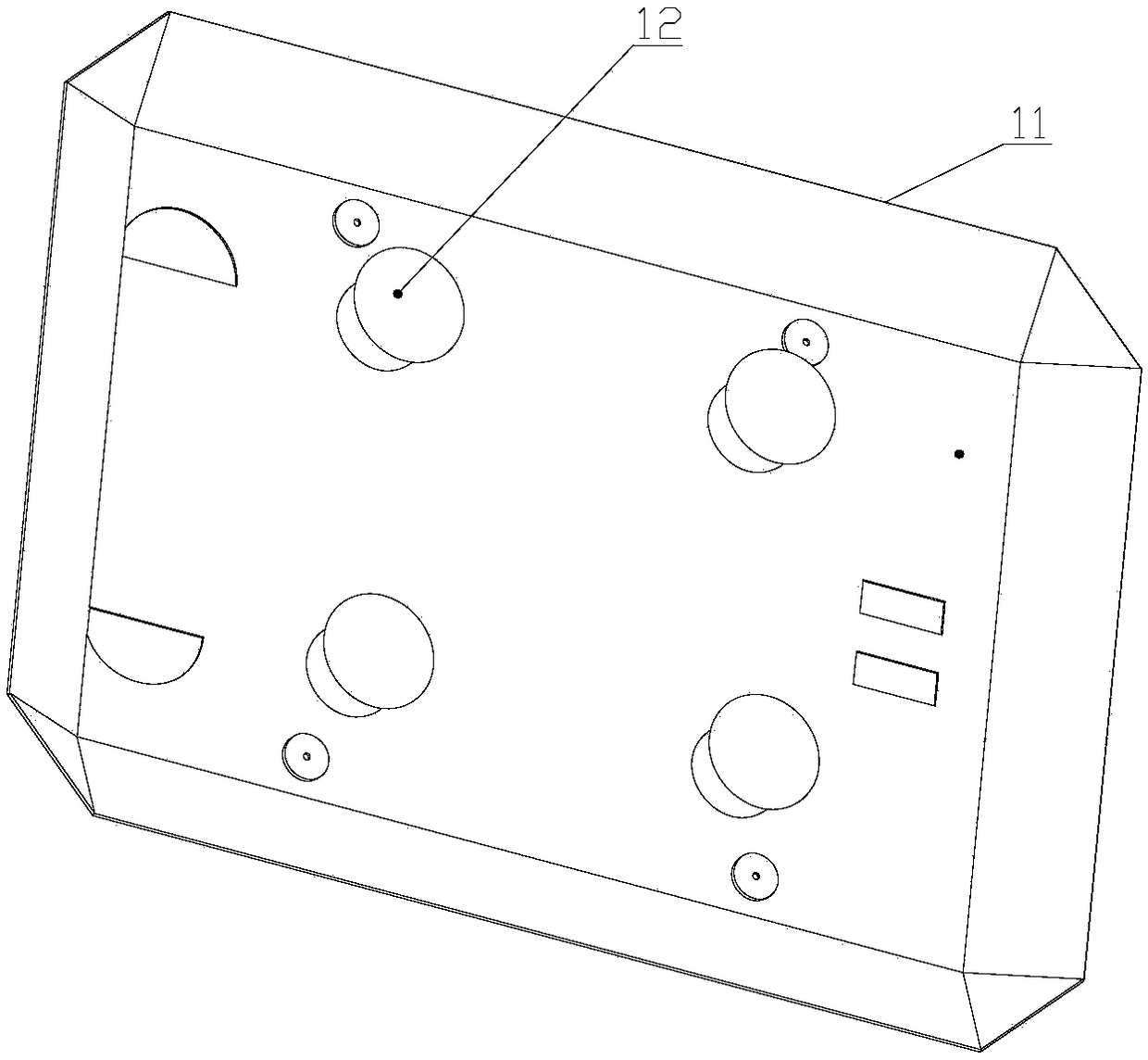 Mobile platform car with support structure