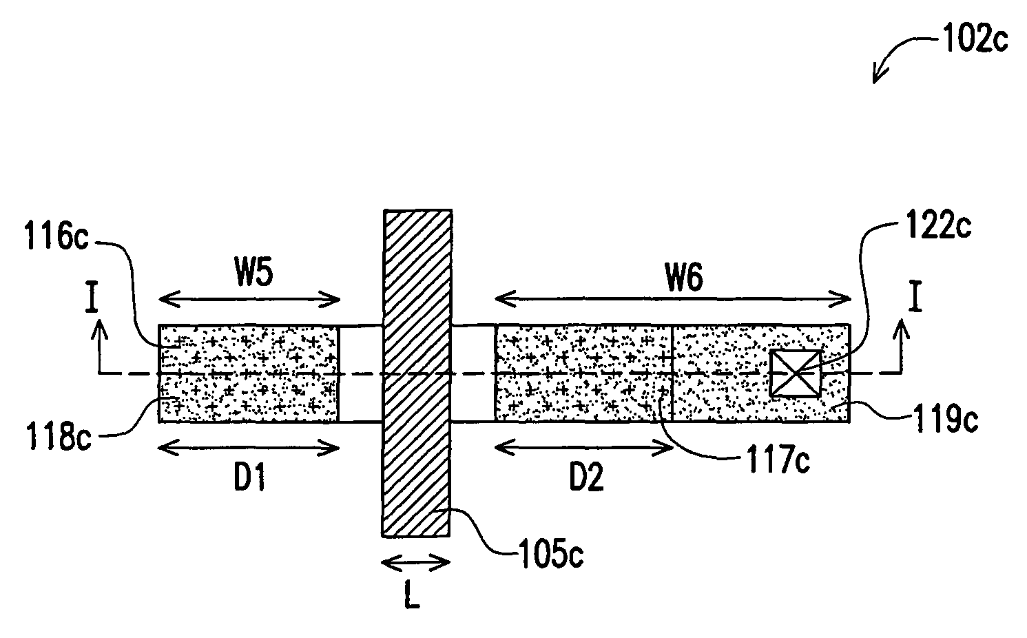 Semiconductor device capable of providing identical strains to each channel region of the transistors