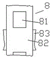 Exhaust gas treatment device with electric control valve