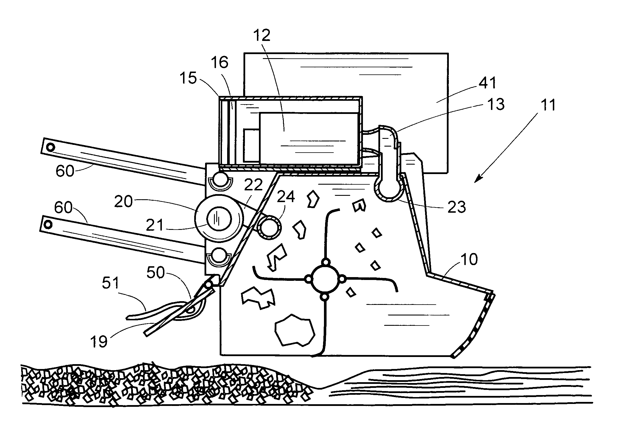 Deodorizing, sterilizing and moisture reduction system for chicken litter