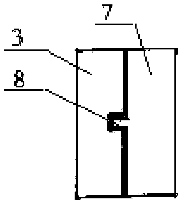 Flexible vibration damping connection structure