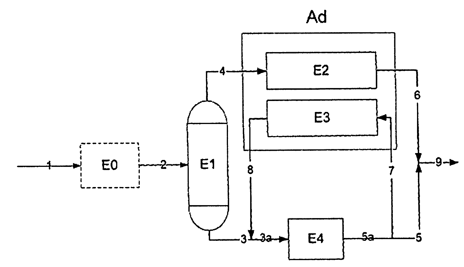 Process for the desulfurization of gasolines comprising a desulfurization by adsorption of the light fraction and a hydrodesulfurization of the heavy fraction