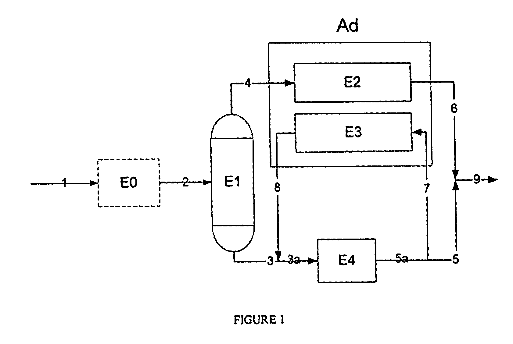 Process for the desulfurization of gasolines comprising a desulfurization by adsorption of the light fraction and a hydrodesulfurization of the heavy fraction