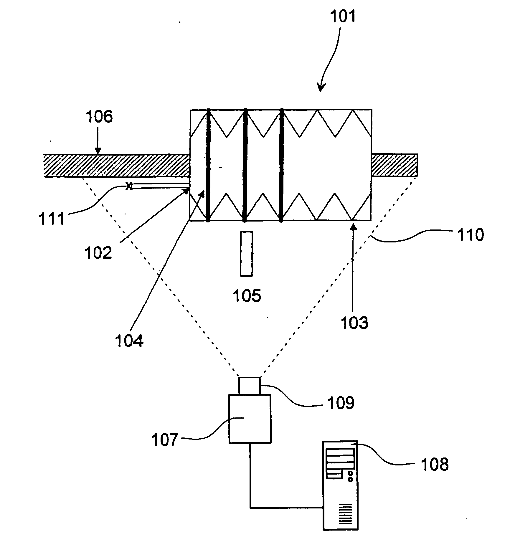 Feeder verification with a camera