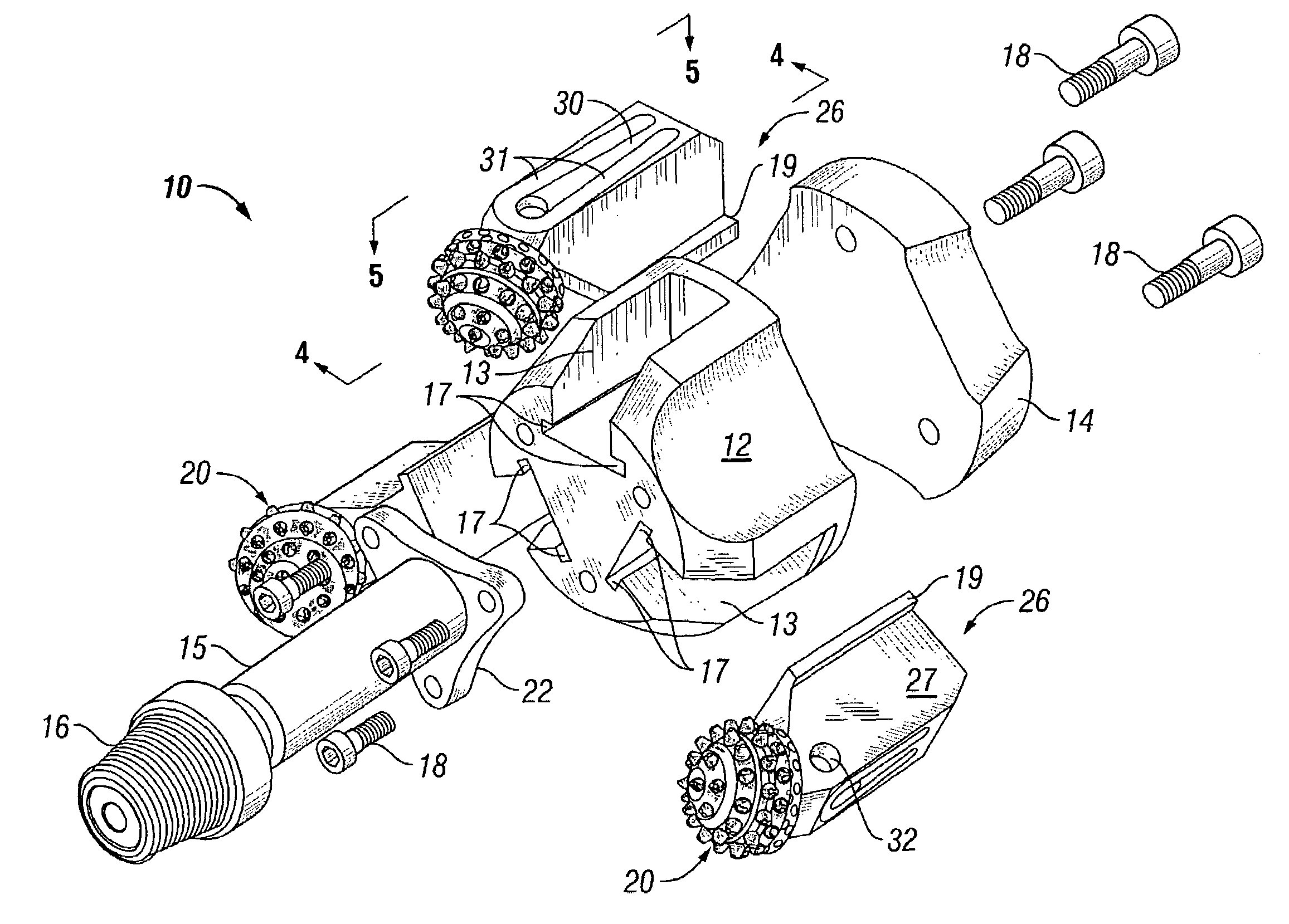 Back reaming tool