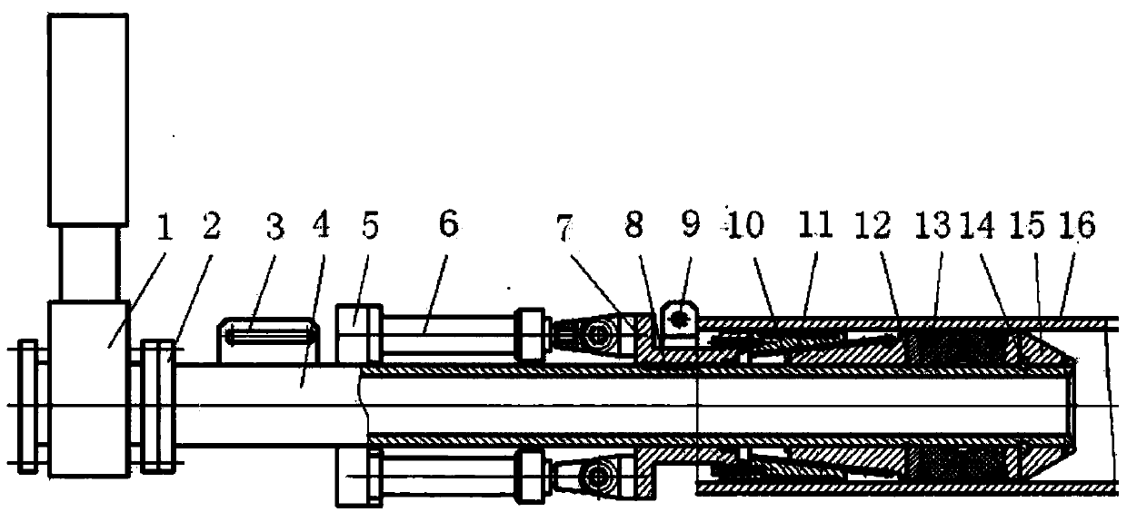 Internal plugging device of pipeline