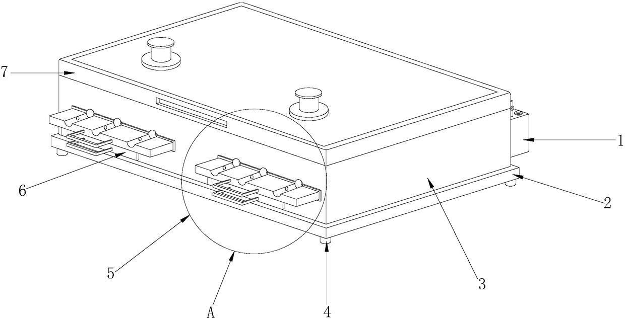 Novel moisturizing ink box