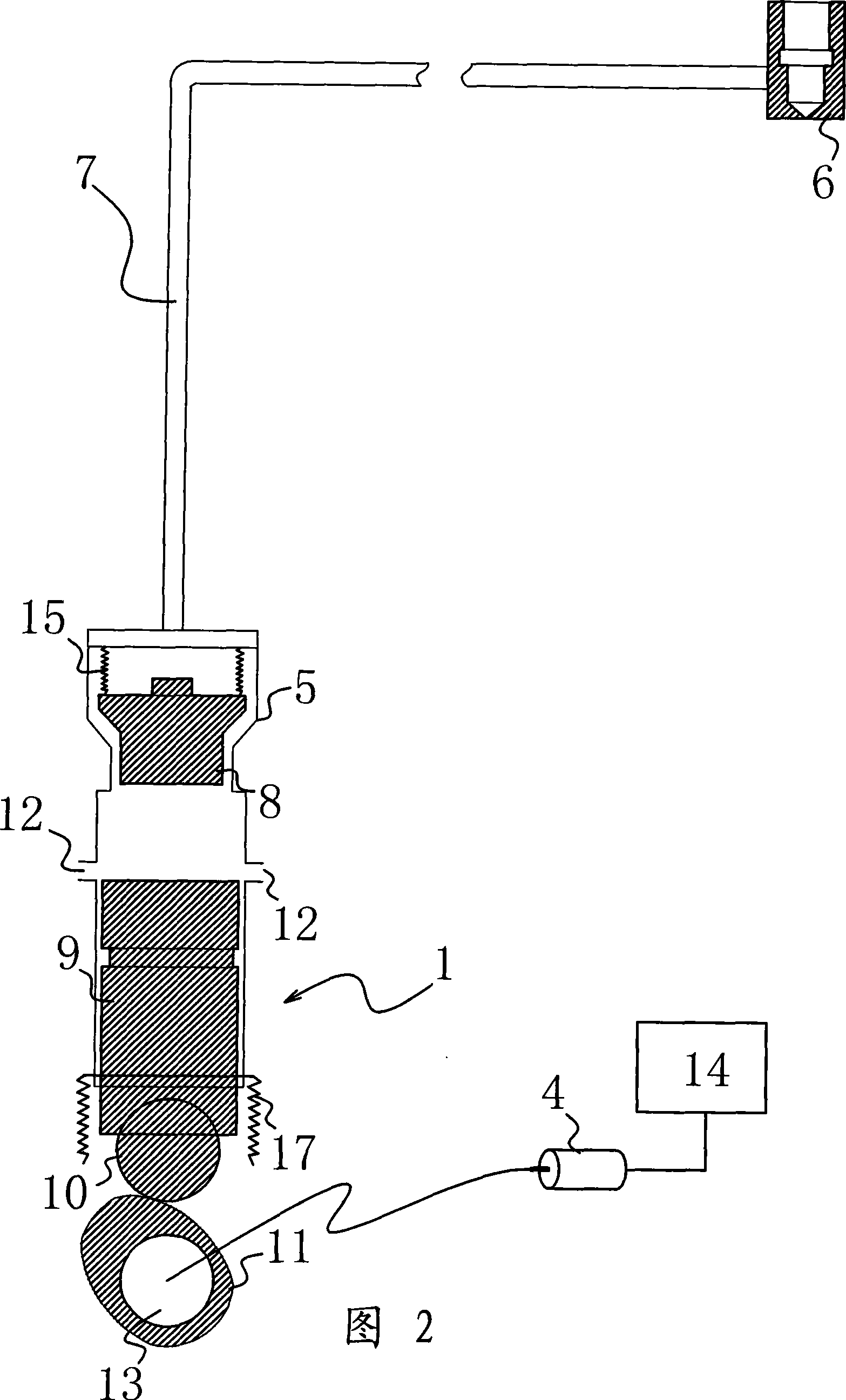 Electronic control cylinder fuel-injection pump system