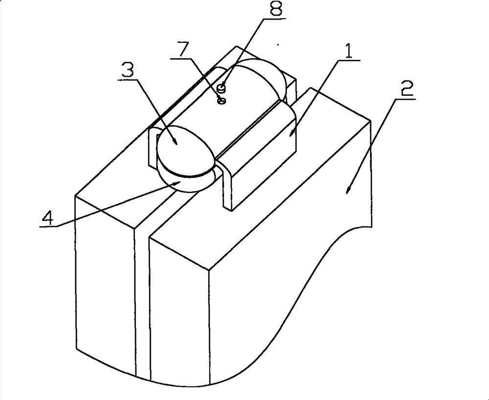 Electrode terminal connection structure and power battery pack using same