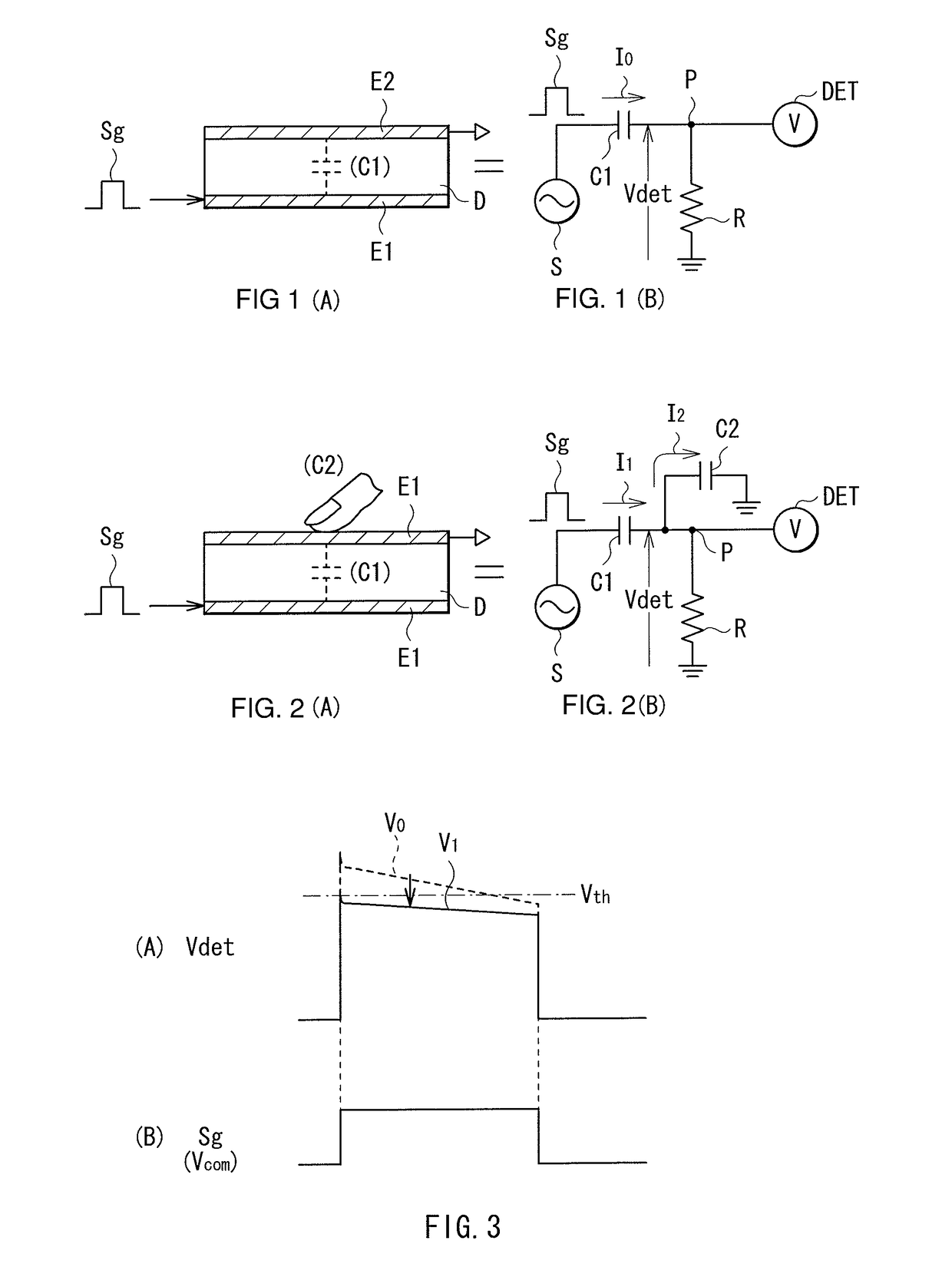 Method of driving touch panel, capacitance-type touch panel, and display apparatus with touch detection function