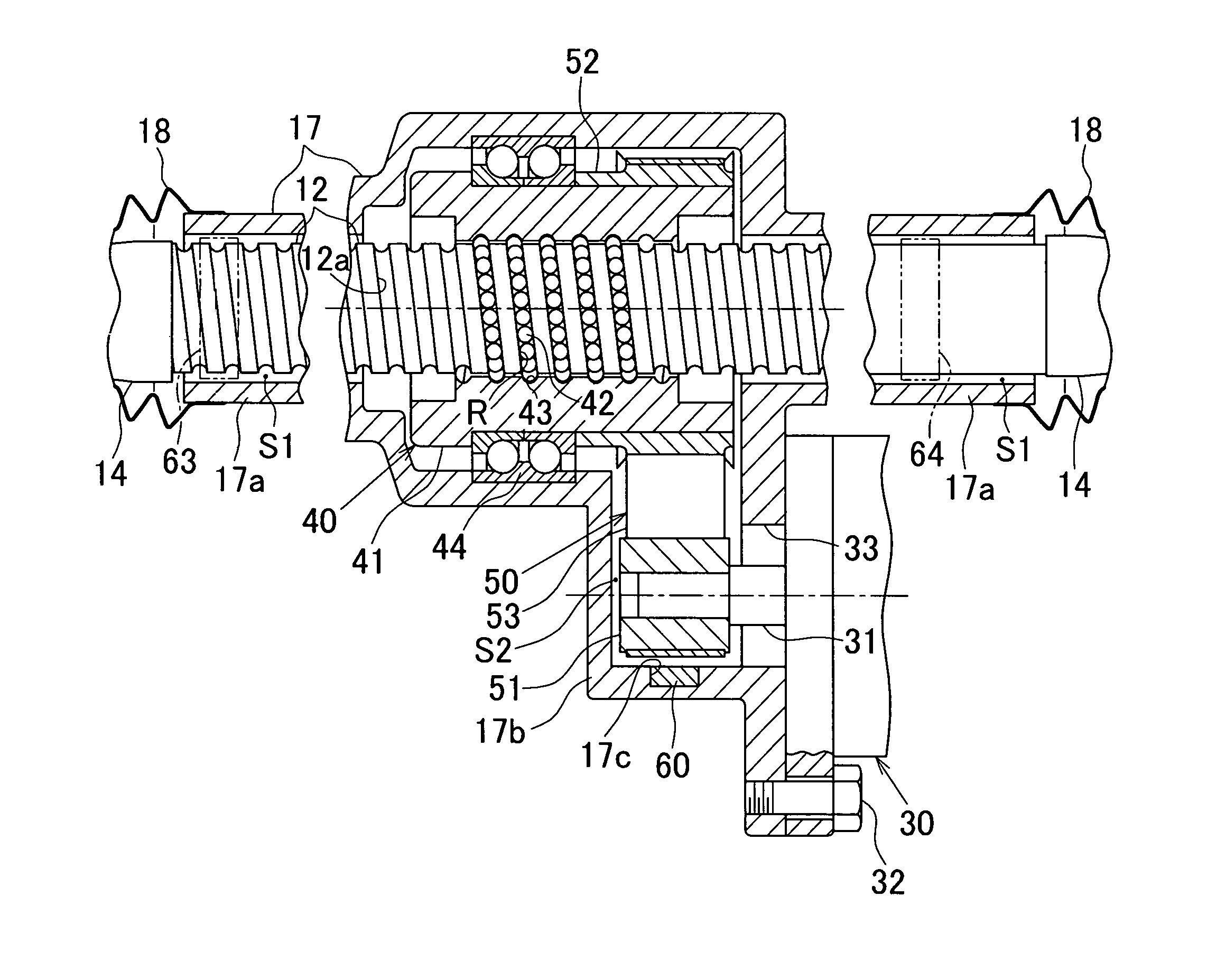 Moisture sensor and steering system